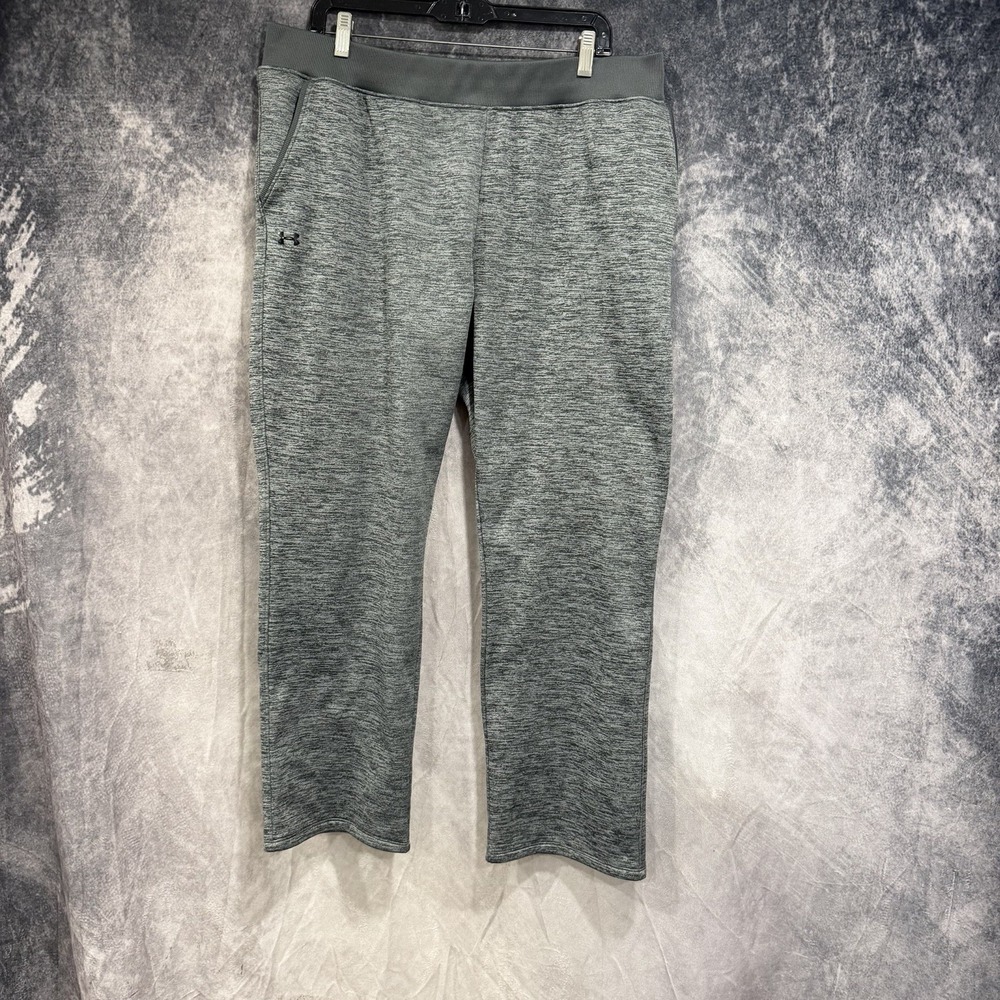 Under Armour Men’s XL Loose Fit Gray Heather Fleece Athletic Sweatpants
